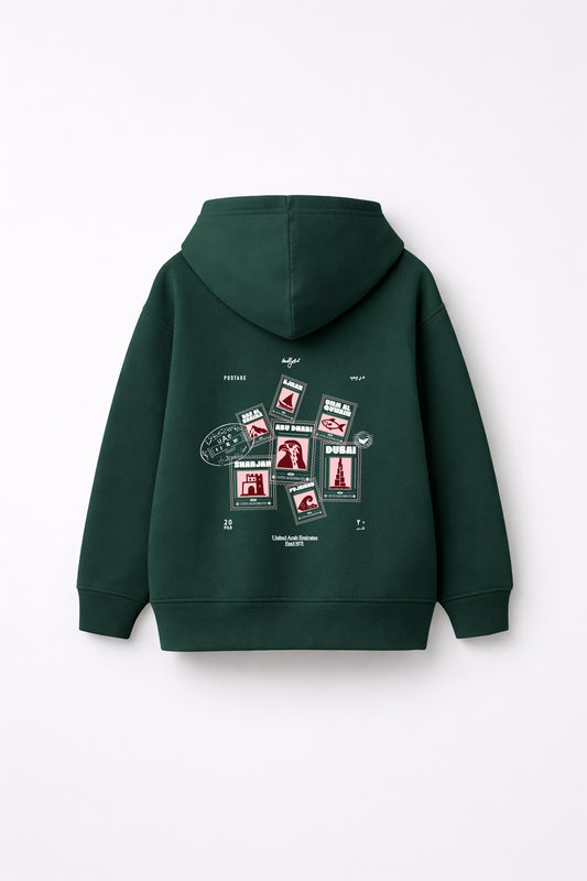 POSTAGE MINI - The Emirates Edition | Green Hoodie