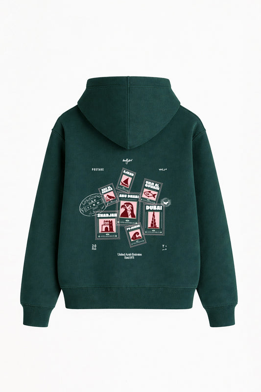 POSTAGE - The Emirates Edition | Green Hoodie