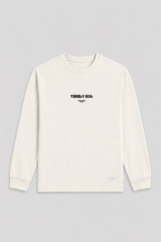 Homegrown: Baqala Edition | White Long Sleeve T-Shirt