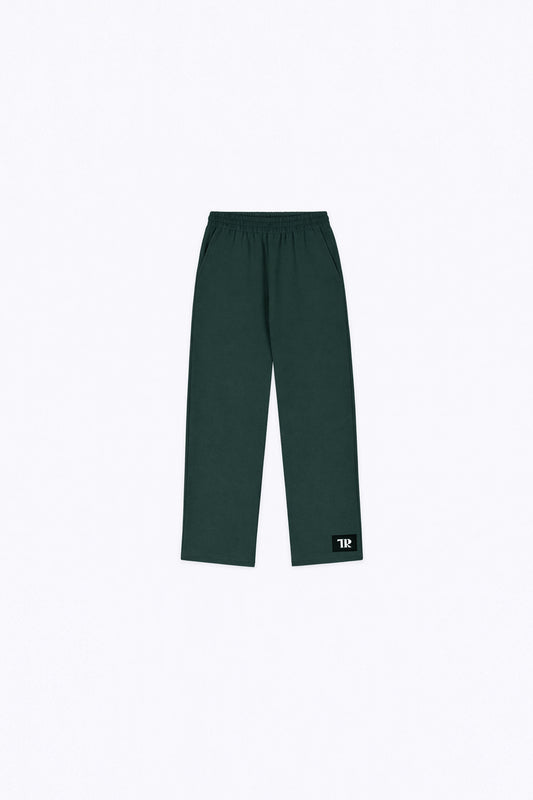 Wide Sweatpants for Kids - Green