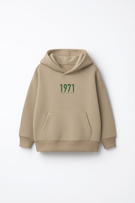 MINI Dec 2/1971 Beige Hoodie - 2025 EDITION.
