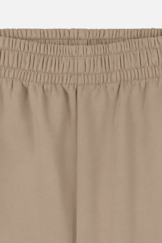 Wide Sweatpants - Beige