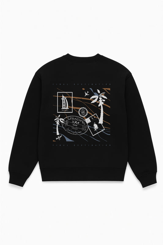 UAE Verified Black Sweatshirt