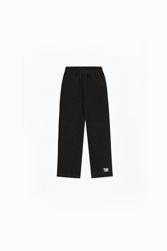 Wide Sweatpants for Kids - Black