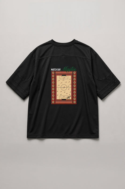 The Football Majlis | Black Lifestyle Jersey