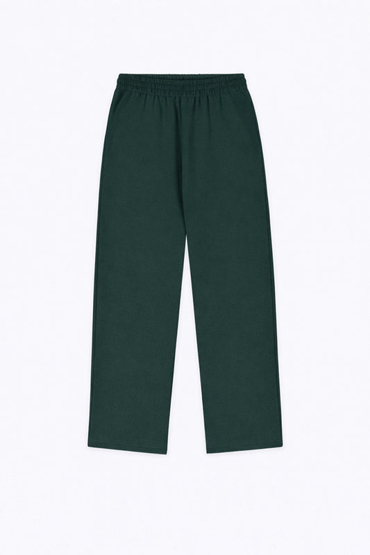 Wide Sweatpants - Green